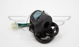 Universal Motorcycle Handlebar Switches Left & Right indicator 7/8" 22mm Blue