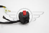 Universal Motorcycle Handlebar Switches Left & Right indicator 7/8" 22mm Blue