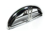 Front Fender Mud Guard Polished Stainless Steel Wheel Arch Chrome for SS50 SS70