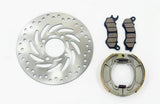 Front Brake Disc, Pad & Rear Shoe Kit for Honda PCX125 (2014 – 2017) – image 2