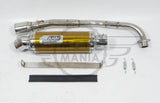 Gold Custom Exhaust for Honda C50 C70 C90 12V / YX Pit Bikes