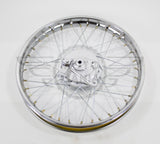 Modified Upgraded Rear Wheel Assembly 17x1.6 Honda Cub C50 C70 C90 Brake Plate