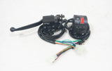 Left & Right Handlebar Switch Set with Clutch Lever for Suzuki GN125