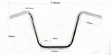 Handle Bars 22mm 7 / 8" 72cm Motorbike Pit Bike for Honda Suzuki Yamaha Kawa