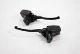 1" 25mm Hydraulic Clutch and Brake Master Cylinder Black Lever for Honda