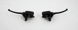 1" 25mm Hydraulic Clutch and Brake Master Cylinder Black Lever for Honda