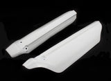 Shock Cover Shroud Leg Guard Left & Right White for Lexmoto Adrenaline 125 Pulse RM