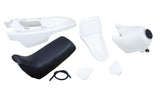 White Bodywork, Fuel Tank & Seat Kit for Yamaha PW50 / PY50