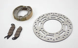 Front Brake Disc, Pad & Rear Shoe Kit for Honda PCX125 ABS (2018 – 2023) – image 2