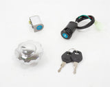 Ignition Switch & Fuel Cap Lock Set for Honda CG125 – 4 Wire