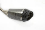 Honda MSX125 / Grom 125 2013-2020 stainless full exhaust carbon style muffler - image 2