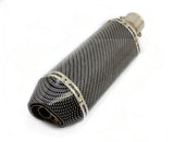 Honda MSX125 / Grom 125 2013-2020 stainless full exhaust carbon style muffler - image 5