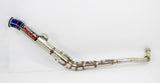 Custom UpLift Exhaust for Honda C50 C70 C90 Straight Pipe Stainless Non Road Use