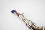 Custom UpLift Exhaust for Honda C50 C70 C90 Straight Pipe Stainless Non Road Use