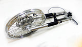 Custom Tracker Front Fork & 1.4 × 18 Wheel Kit for Honda CG125 / H100