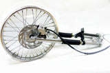 Custom Tracker Front Fork & 1.60 × 18 Wheel Kit for Honda C50 C70 C90