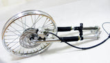 Custom Tracker Front Fork & 1.60 × 18 Wheel Kit for Honda C50 C70 C90