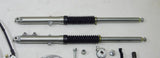 Custom Tracker Front Fork & 1.60 × 18 Wheel Kit for Honda C50 C70 C90