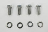 Stainless Footrest Bolt & Washer Kit for Honda CG125 / CB100 / CB125