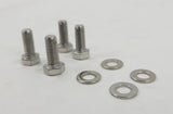 Stainless Footrest Bolt & Washer Kit for Honda CG125 / CB100 / CB125