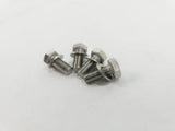 Stainless Footrest Bolt & Washer Kit for Honda CG125 / CB100 / CB125