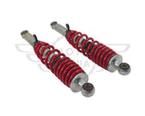 Rear Shock Absorbers 345mm Honda C50 C70 C90 Adjustable Pair