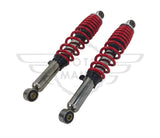 Rear Shock Absorbers 345mm Honda C50 C70 C90 Adjustable Pair
