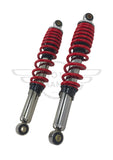 Rear Shock Absorbers 345mm Honda C50 C70 C90 Adjustable Pair
