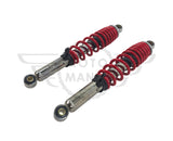 Rear Shock Absorbers 345mm Honda C50 C70 C90 Adjustable Pair