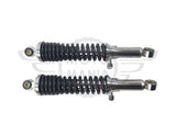 Rear Shock Absorbers 330mm Black Adjustable Custom Build