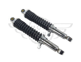 Rear Shock Absorbers 330mm Black Adjustable Custom Build