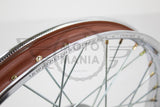 Front Wheel Assembly 17x 1.4 Honda Cub C50 C70 C90 C100 Brake Plate