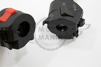 Universal Motorcycle Handlebar Switches Left & Right indicator 7/8" 22mm
