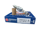 4-Pack Genuine NGK Iridium IX CR9EHIX-9 Upgrade from CR9EH-9