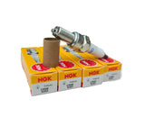 NGK CR9E Spark Plugs x4 – Suzuki GSX-R750W 1994–1995 – image 3