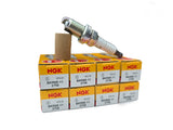 NGK BKR6E-11 spark plugs x8 for Honda Jazz i-DSI Twin Spark – stock 2756 – 2002–2009