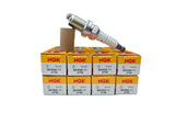 NGK BKR6E-11 spark plugs x8 for Honda Jazz i-DSI Twin Spark – stock 2756 – 2002–2009