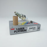 4-Pack Genuine NGK Laser Platinum Spark Plugs PMR9B Stock No 4717
