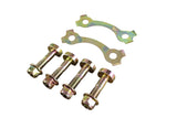 Suzuki GN125 / GS125 / EN125 rear sprocket 4 bolts 4 nuts 2 lock plates - image 1