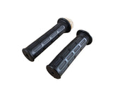 22mm Motorcycle Handlebar Grip Set 22mm black handlebar grips 135mm single cable throttle tube - image 3