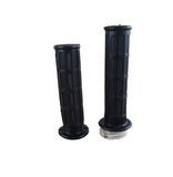 22mm Motorcycle Handlebar Grip Set 22mm black handlebar grips 135mm single cable throttle tube - image 6