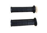 22mm Motorcycle Handlebar Grip Set 22mm black handlebar grips 135mm single cable throttle tube - image 8
