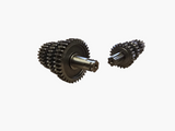 WPB Welsh Pit Bikes 125 GN125 BD125 gearbox shaft assembly view 10
