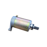 Suzuki RV125 VanVan starter motor 9 tooth mounting and terminal detail 7
