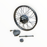 Honda CG125 H100 rear wheel 18x1.40 15mm axle drum brake aftermarket - image 1