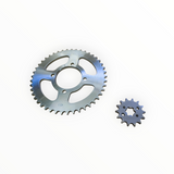 Yamaha YBR125 2007-2014 428 118L 14T 45T chain sprocket kit image 3