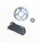Yamaha YBR125 2007-2014 428 118L 14T 45T chain sprocket kit image 7