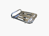 Honda C90 Cub 6V chrome rear luggage rack single seat - image 6