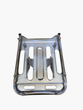 Honda C90 Cub 6V chrome rear luggage rack single seat - image 3