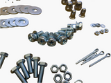 Honda CG125 1979-1999 engine frame bolt nut washer fastener kit - image 9